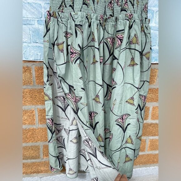 SENSI STUDIO  ELASTICIZED BODICE MAXI DRESS XL - Picture 6 of 14